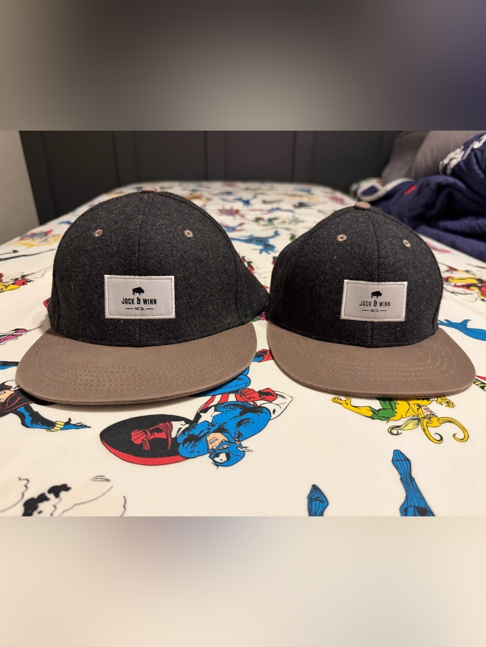 Jack & Winn Matching Hats - Adult & Toddler